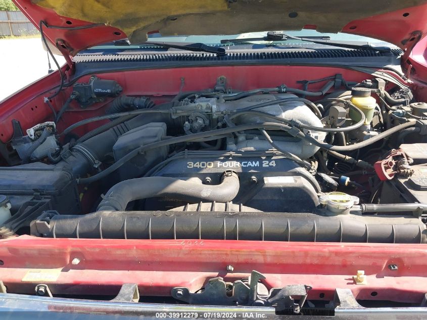 1999 Toyota Tacoma Xtracab VIN: 4TAWN72N8XZ474034 Lot: 39912279