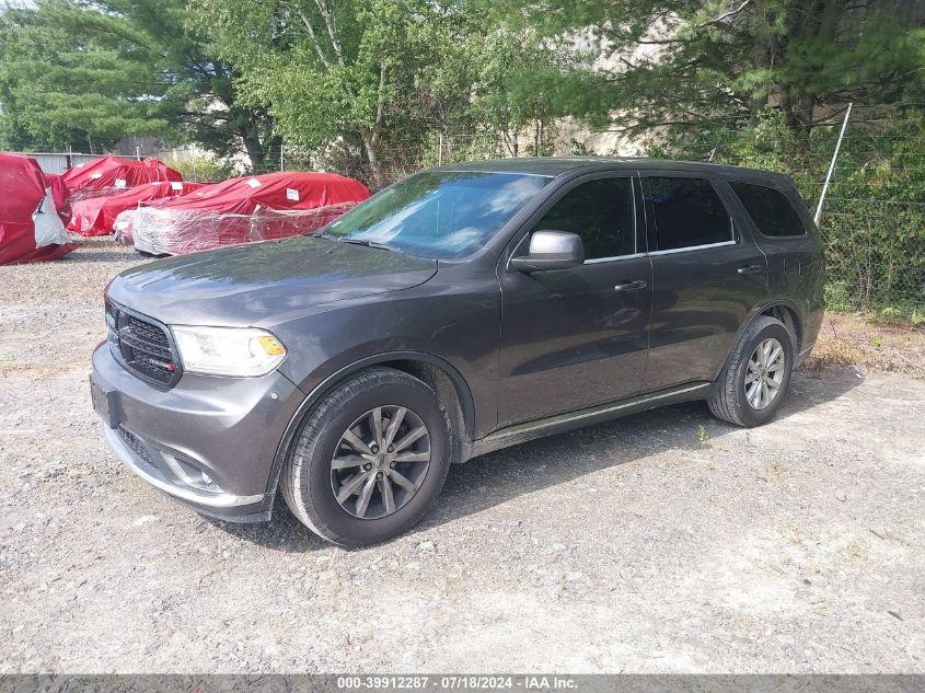 2019 Dodge Durango Special Service Rwd VIN: 1C4SDHFT8KC558824 Lot: 39912287