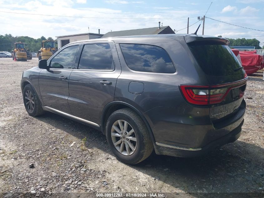 2019 Dodge Durango Special Service Rwd VIN: 1C4SDHFT8KC558824 Lot: 39912287