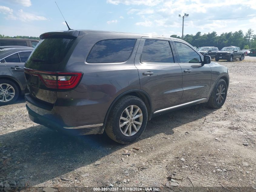 2019 Dodge Durango Special Service Rwd VIN: 1C4SDHFT8KC558824 Lot: 39912287