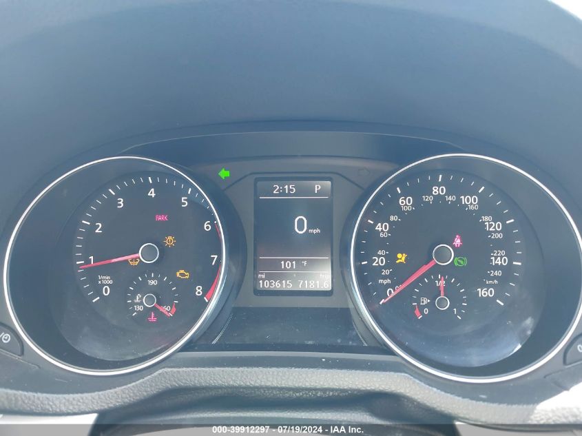 2016 Volkswagen Passat 1.8T S VIN: 1VWAT7A37GC045147 Lot: 39912297