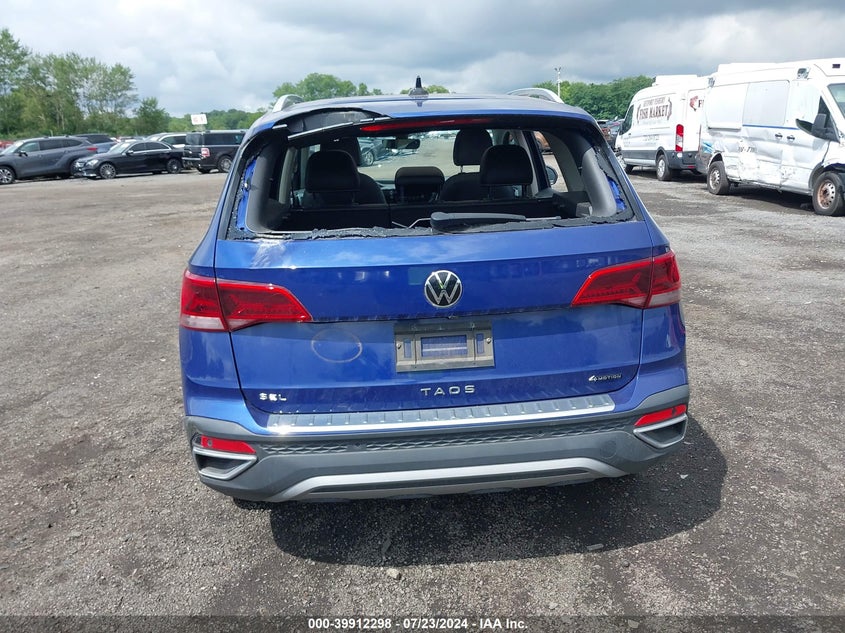 2022 VOLKSWAGEN TAOS 1.5T SEL - 3VV2X7B26NM033893