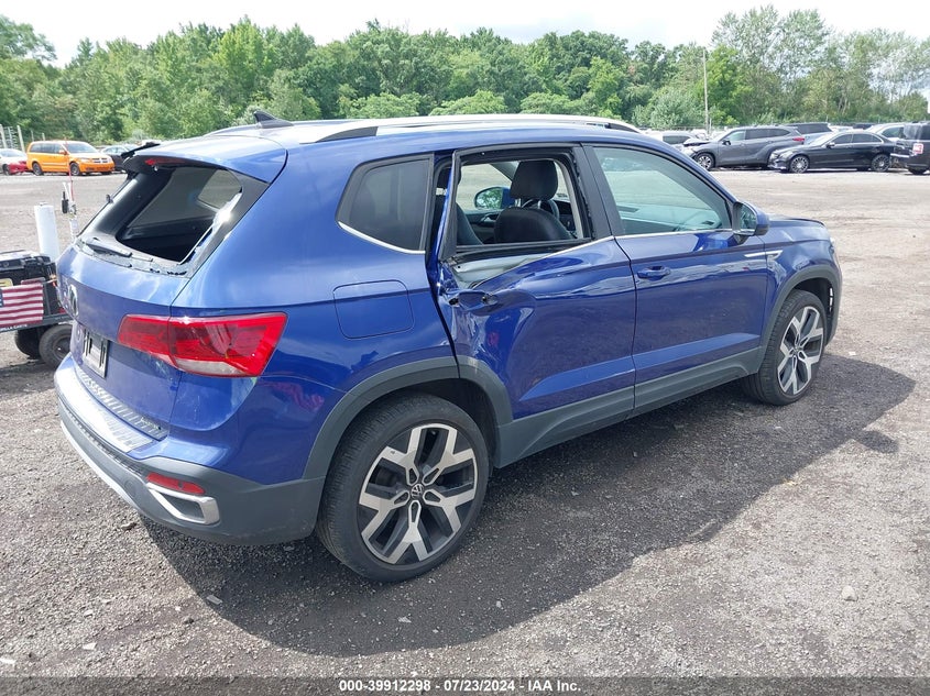 2022 VOLKSWAGEN TAOS 1.5T SEL - 3VV2X7B26NM033893