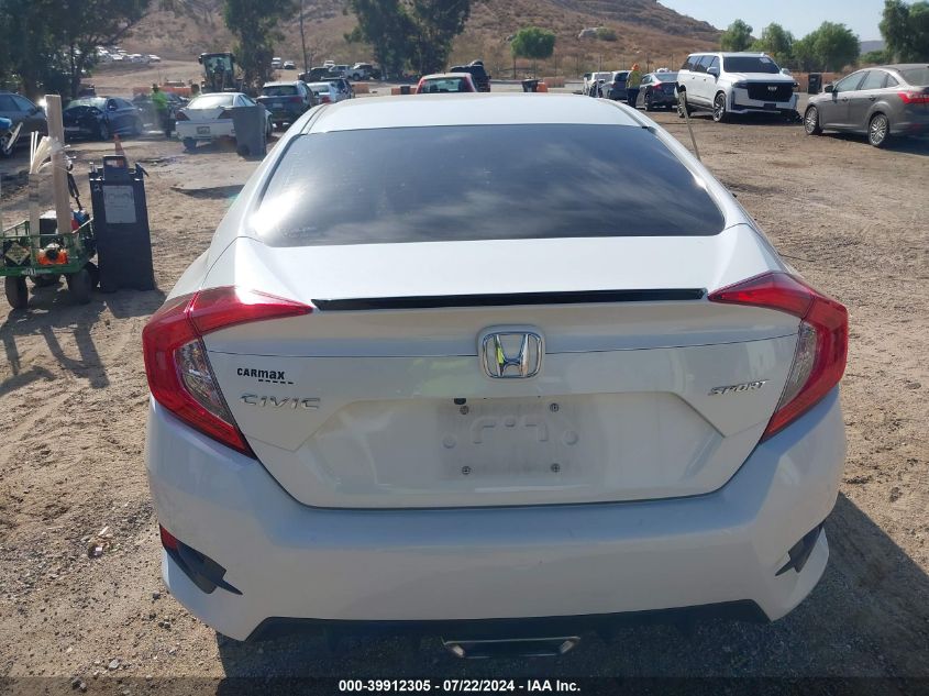 2020 Honda Civic Sport VIN: 2HGFC2F81LH505749 Lot: 39912305