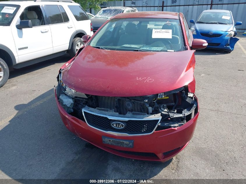 2010 Kia Forte Ex VIN: KNAFU4A20A5066040 Lot: 39912306