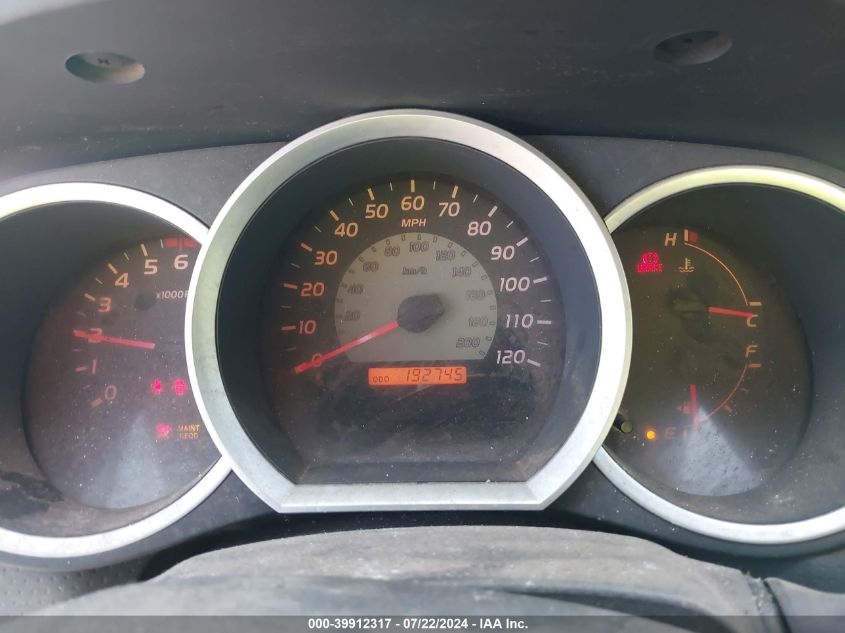 2005 Toyota Tacoma VIN: 5TENX22N45Z100583 Lot: 39912317