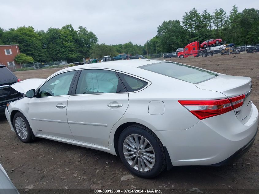 2014 Toyota Avalon Hybrid Xle Premium VIN: 4T1BD1EB2EU023580 Lot: 39912330