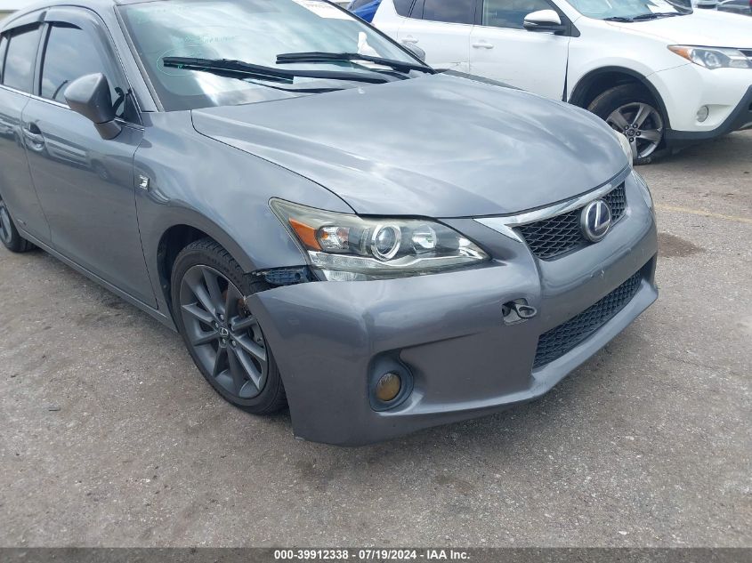 JTHKD5BH4D2169136 2013 Lexus Ct 200H