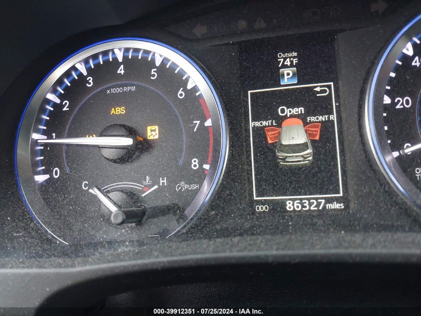 2016 Toyota Highlander Xle V6 VIN: 5TDKKRFH8GS500158 Lot: 39912351