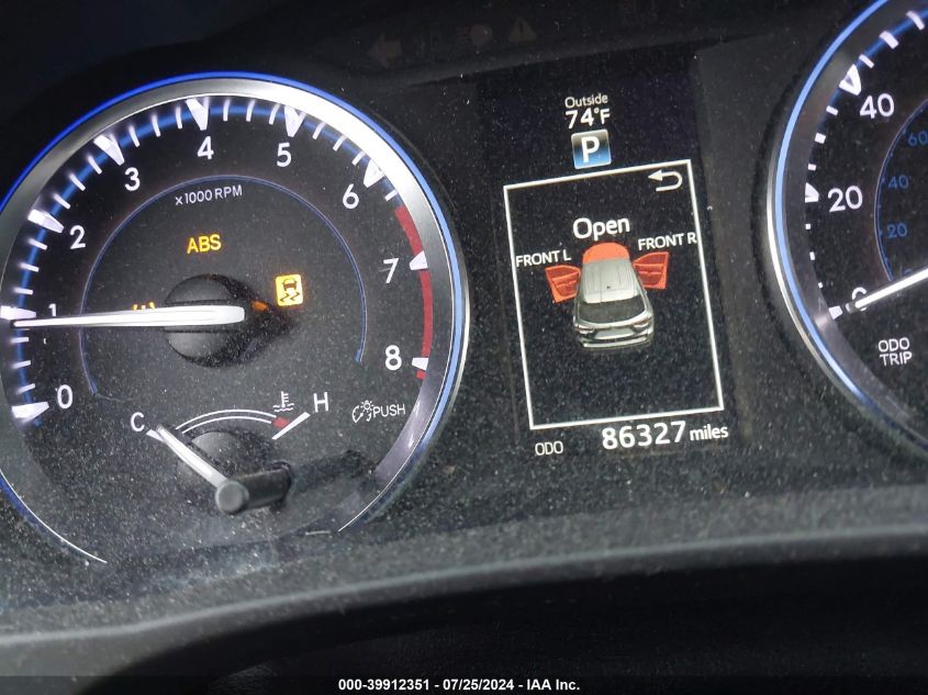 2016 Toyota Highlander Xle V6 VIN: 5TDKKRFH8GS500158 Lot: 39912351