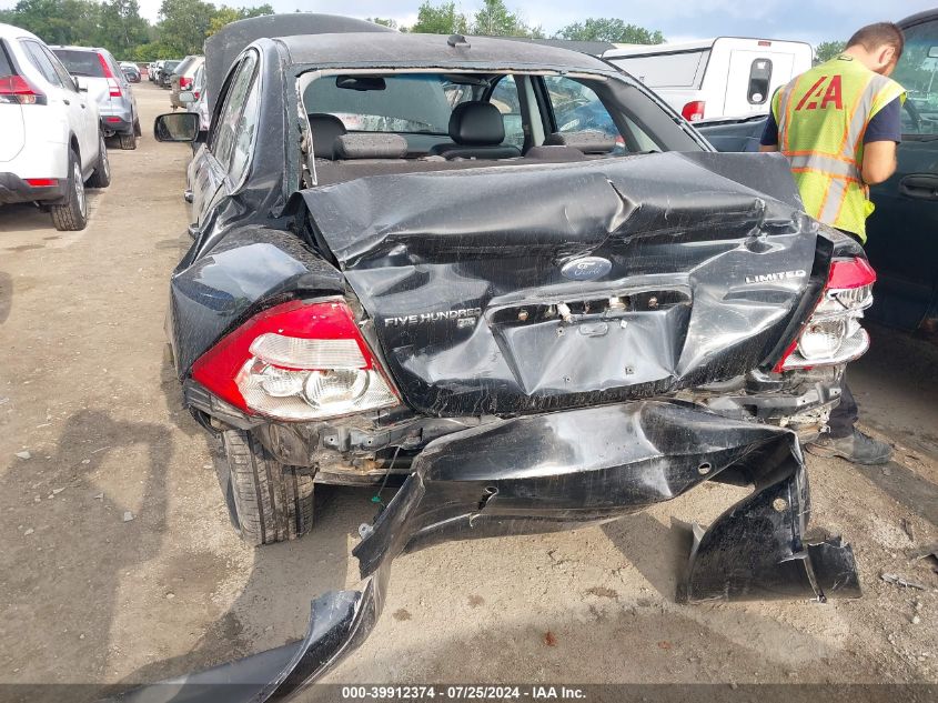 2007 Ford Five Hundred Limited VIN: 1FAHP28127G115973 Lot: 39912374