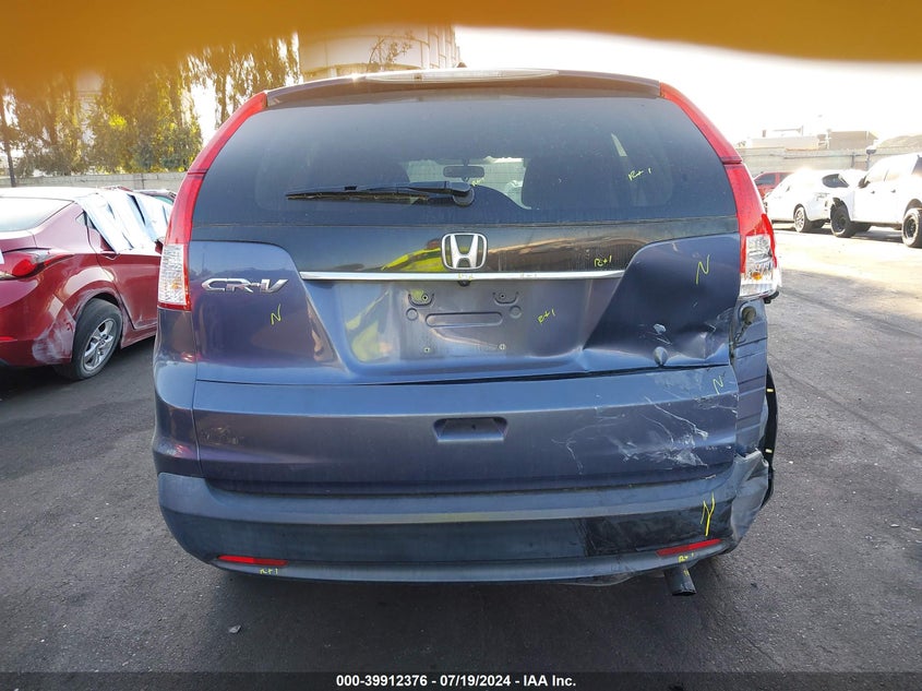 2013 Honda Cr-V Ex VIN: 3CZRM3H5XDG702643 Lot: 39912376