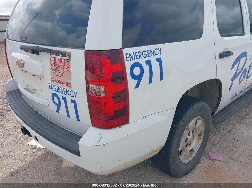 2012 Chevrolet Tahoe Commercial Fleet VIN: 1GNSK2E05CR309767 Lot: 39912382