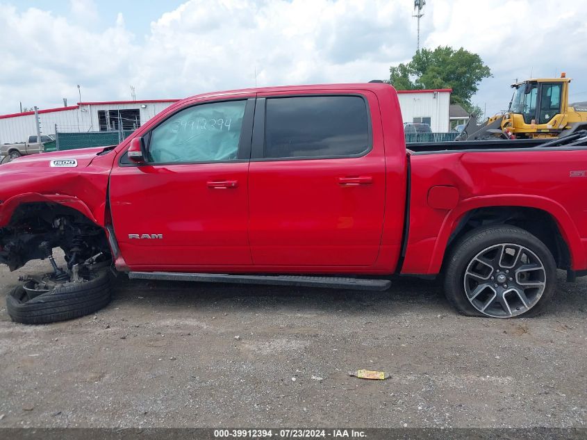 2021 Ram 1500 Laramie 4X4 5'7 Box VIN: 1C6SRFJT9MN759448 Lot: 39912394