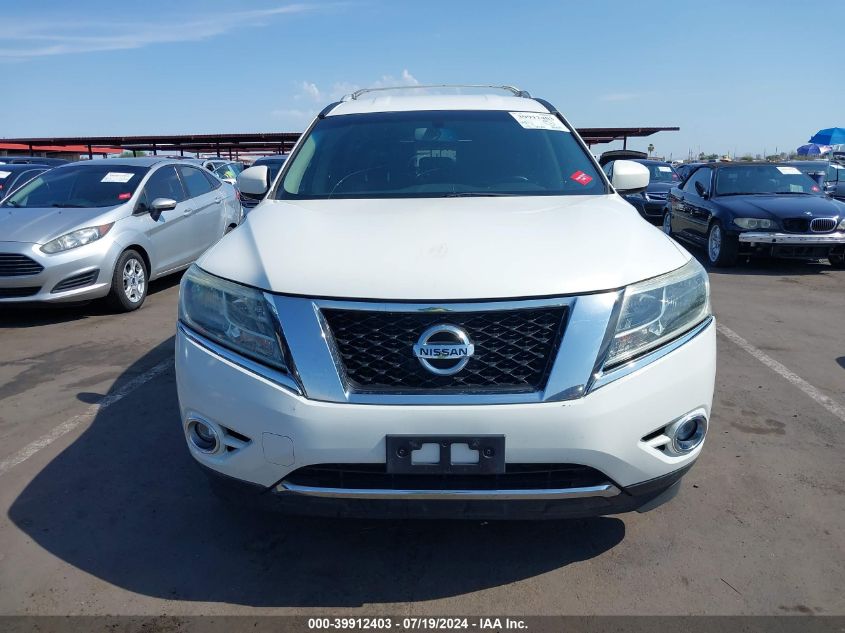 2013 Nissan Pathfinder Sl VIN: 5N1AR2MN3DC685669 Lot: 39912403