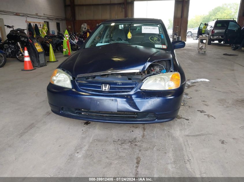 2003 Honda Civic Ex VIN: 2HGES26753H606850 Lot: 39912405