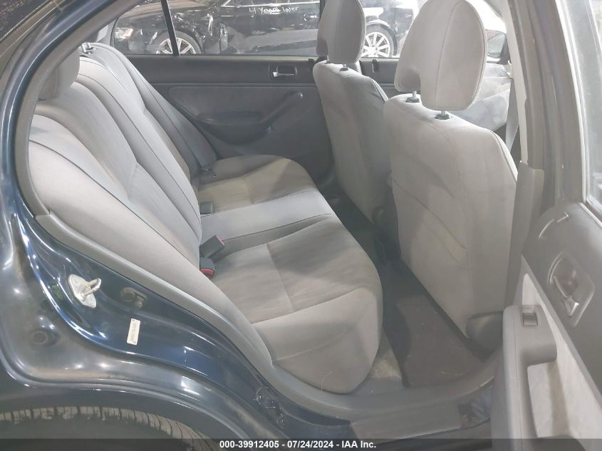 2003 Honda Civic Ex VIN: 2HGES26753H606850 Lot: 39912405