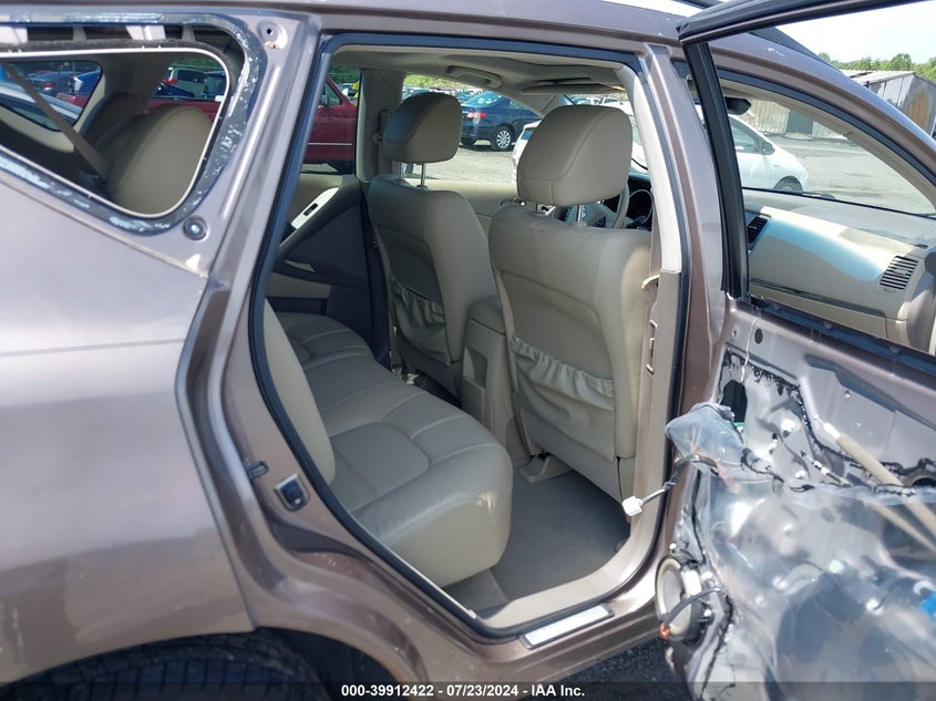 2012 Nissan Murano Sl VIN: JN8AZ1MW5CW229214 Lot: 39912422