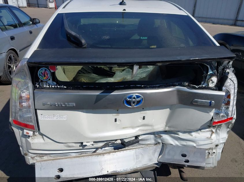 2012 Toyota Prius Plug-In VIN: JTDKN3DP9C3005851 Lot: 39912428