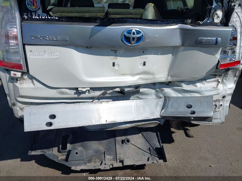 2012 Toyota Prius Plug-In VIN: JTDKN3DP9C3005851 Lot: 39912428