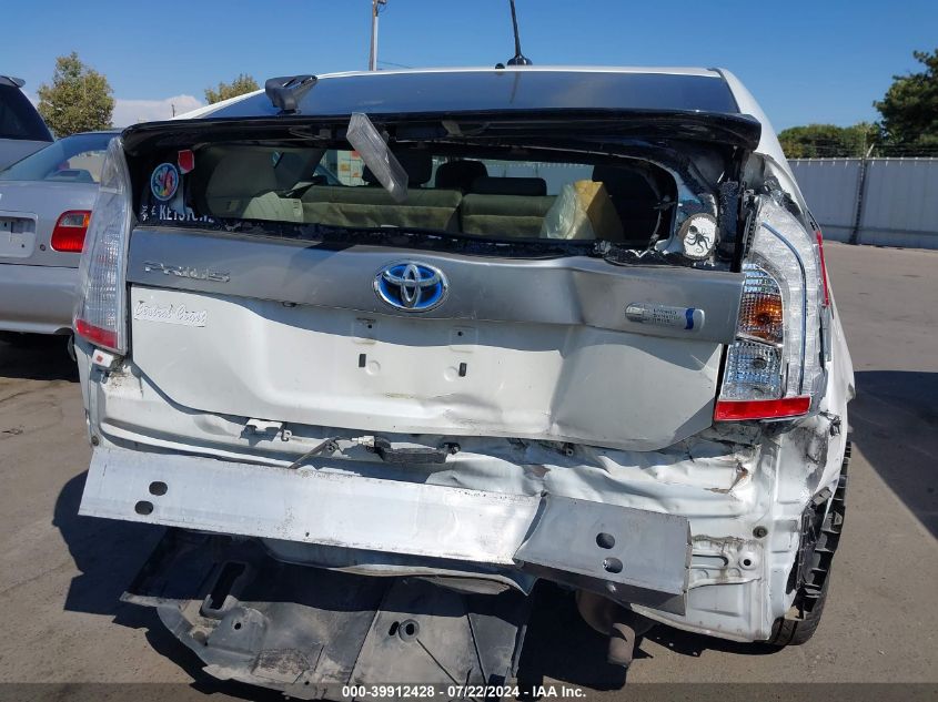 2012 Toyota Prius Plug-In VIN: JTDKN3DP9C3005851 Lot: 39912428