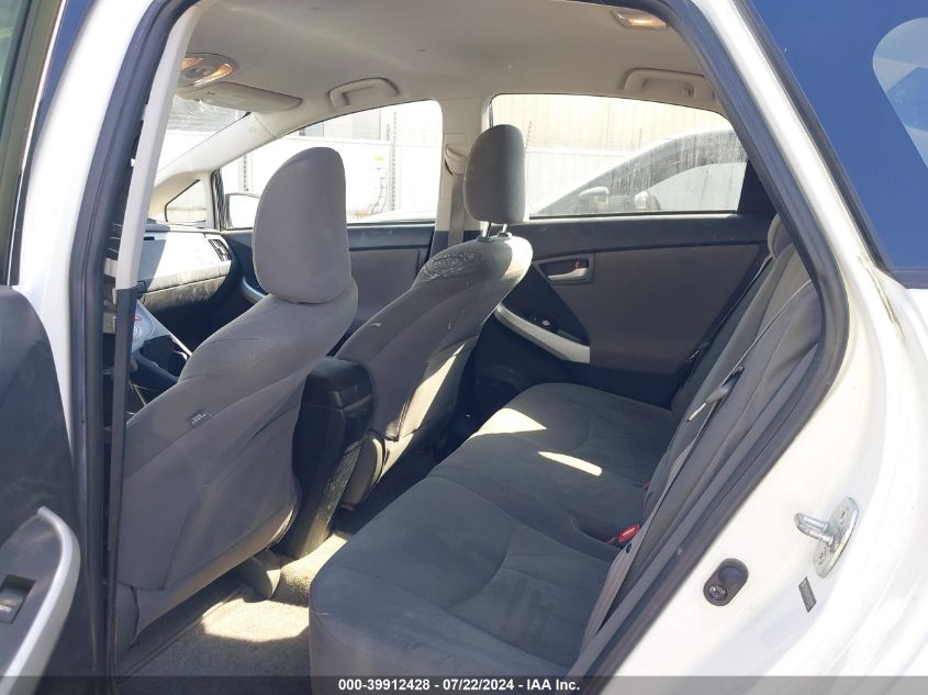 2012 Toyota Prius Plug-In VIN: JTDKN3DP9C3005851 Lot: 39912428