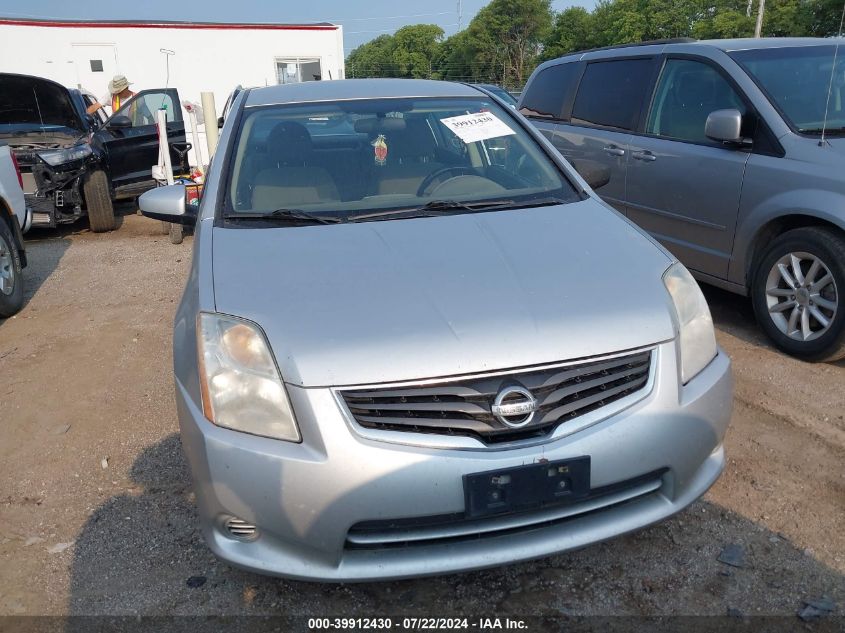 2012 Nissan Sentra 2.0 S VIN: 3N1AB6AP4CL658525 Lot: 39912430