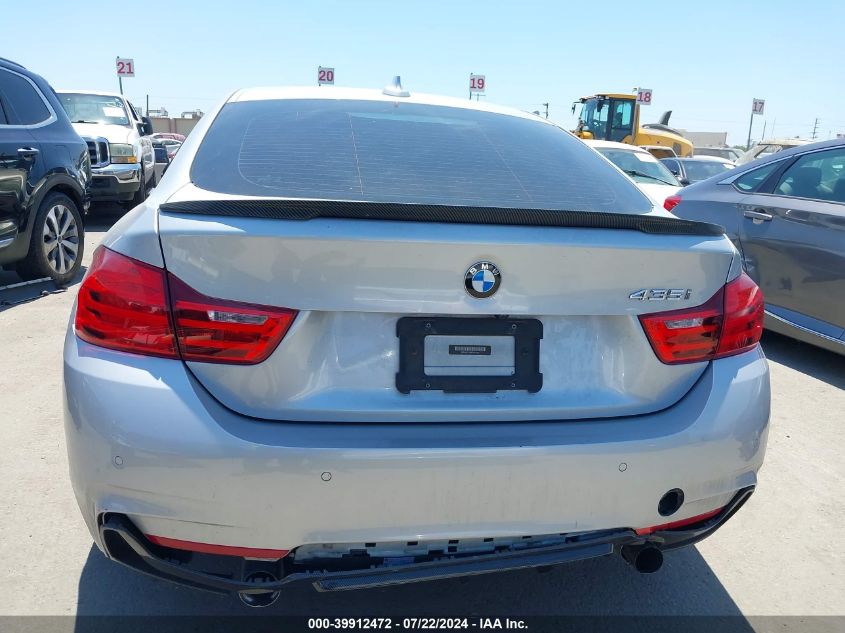 2015 BMW 435I Gran Coupe VIN: WBA4B1C58FG241231 Lot: 39912472