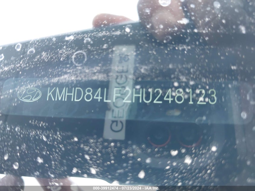 2017 HYUNDAI ELANTRA SE/VALUE/LIMITED - KMHD84LF2HU248123