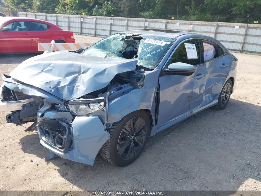 2019 HONDA CIVIC VIN: SHHFK7H65KU204611