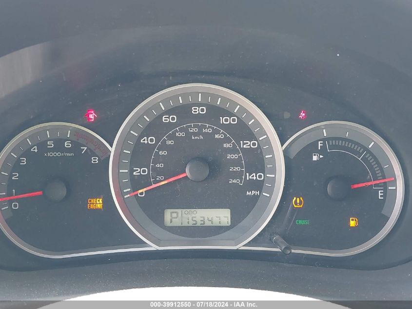 2008 Subaru Impreza 2.5I VIN: JF1GE61658H526536 Lot: 39912550