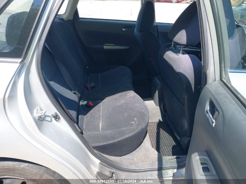 2008 Subaru Impreza 2.5I VIN: JF1GE61658H526536 Lot: 39912550