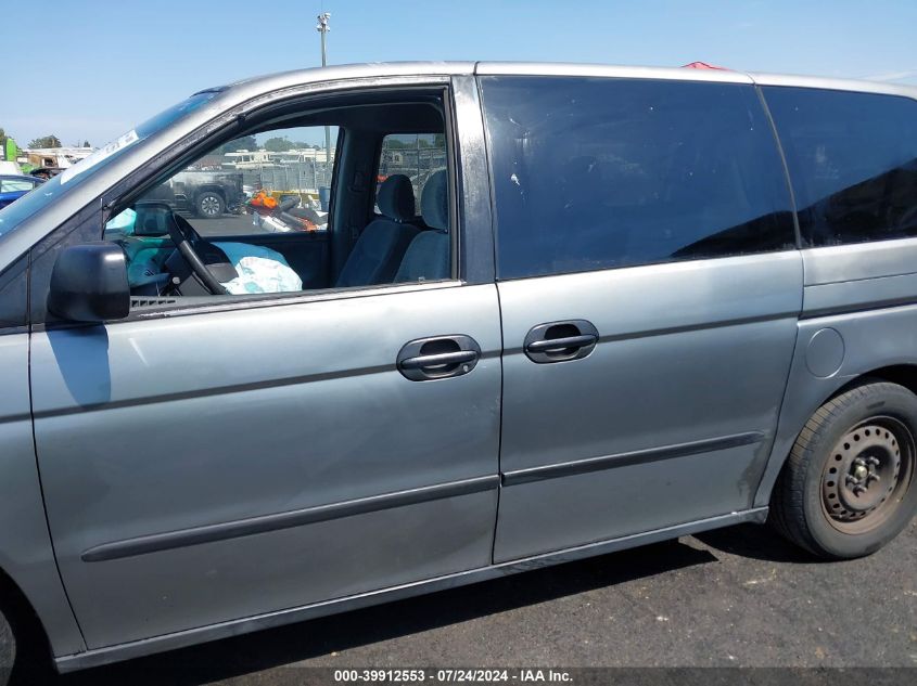 2001 Honda Odyssey Lx VIN: 2HKRL18561H578595 Lot: 39912553