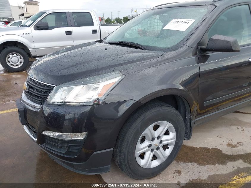 2017 Chevrolet Traverse Ls VIN: 1GNKRFKD6HJ298519 Lot: 39912561