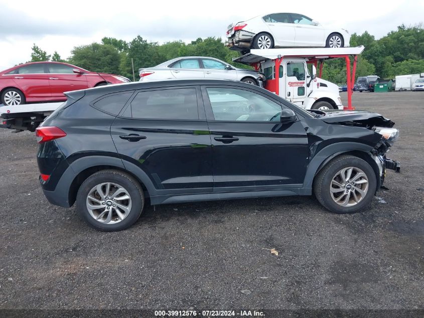 2018 Hyundai Tucson Se VIN: KM8J2CA49JU701403 Lot: 39912576