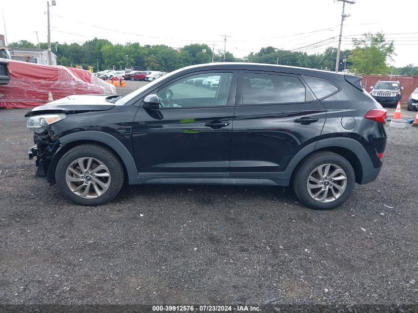 2018 Hyundai Tucson Se VIN: KM8J2CA49JU701403 Lot: 39912576