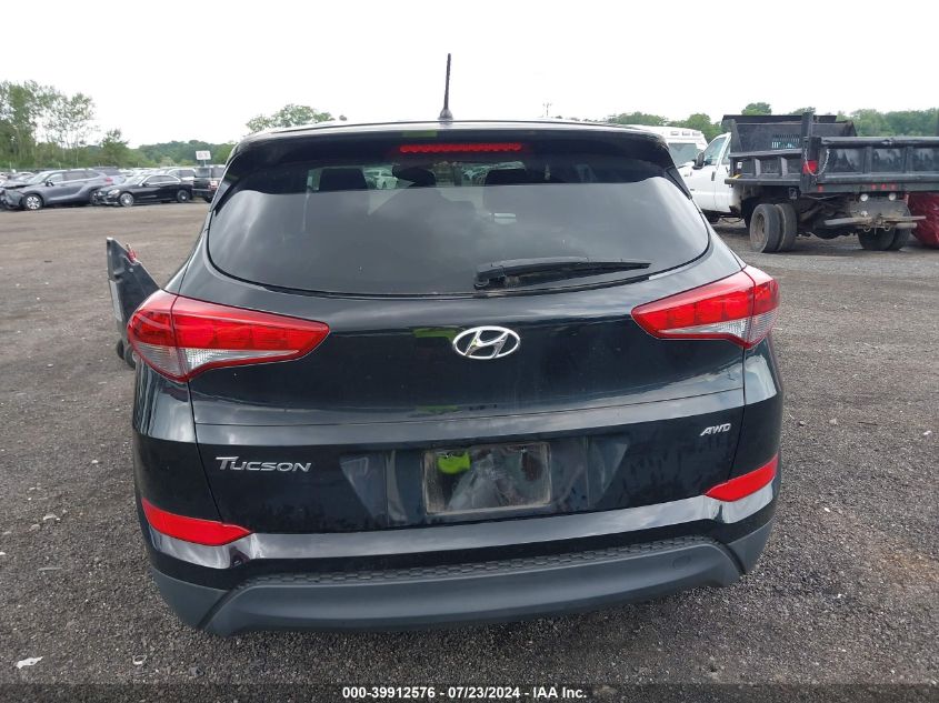 2018 Hyundai Tucson Se VIN: KM8J2CA49JU701403 Lot: 39912576