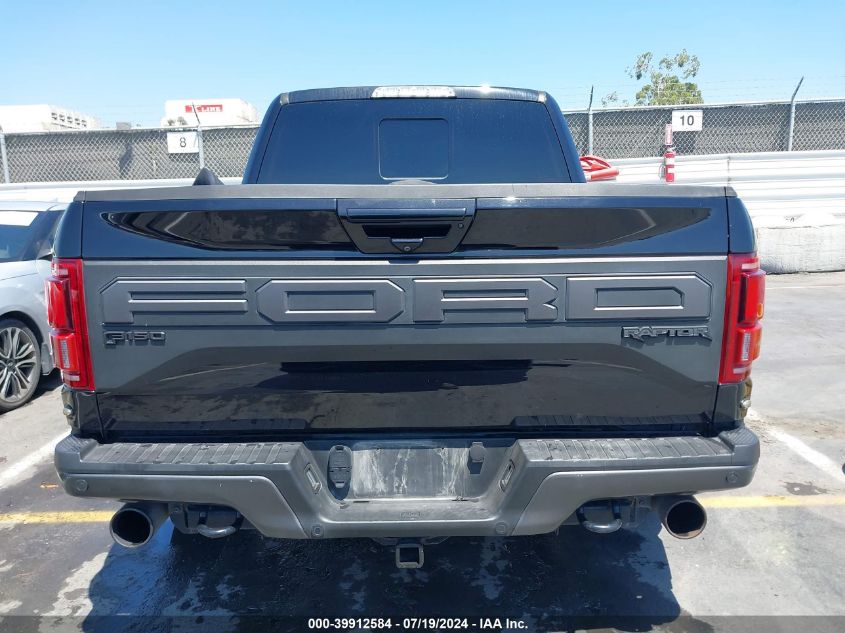 2019 Ford F-150 Raptor VIN: 1FTFW1RG2KFC09075 Lot: 39912584