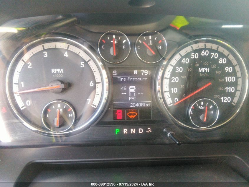 2010 Dodge Ram 1500 Slt/Sport/Trx VIN: 1D7RV1GT8AS204782 Lot: 39912596