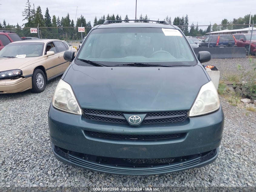 2005 Toyota Sienna Le VIN: 5TDZA23C65S254774 Lot: 39912598