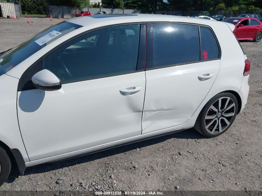 2014 Volkswagen Gti Driver's Edition VIN: WVWGD7AJ3EW010383 Lot: 39912628