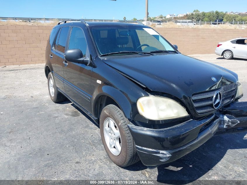 1998 Mercedes-Benz Ml 320 Classic VIN: 4JGAB54E3WA040427 Lot: 39912638