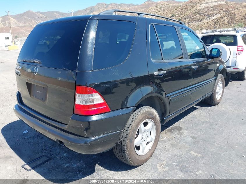 1998 Mercedes-Benz Ml 320 Classic VIN: 4JGAB54E3WA040427 Lot: 39912638