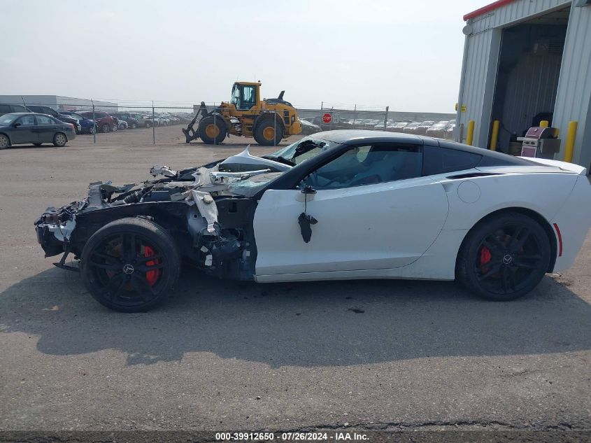 2014 Chevrolet Corvette Stingray Stingray Z51 1Lt VIN: 1G1YG2D72E5117521 Lot: 39912650