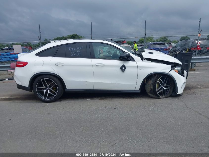 2019 Mercedes-Benz Amg Gle 43 Coupe 4Matic VIN: 4JGED6EB6KA153207 Lot: 39912684