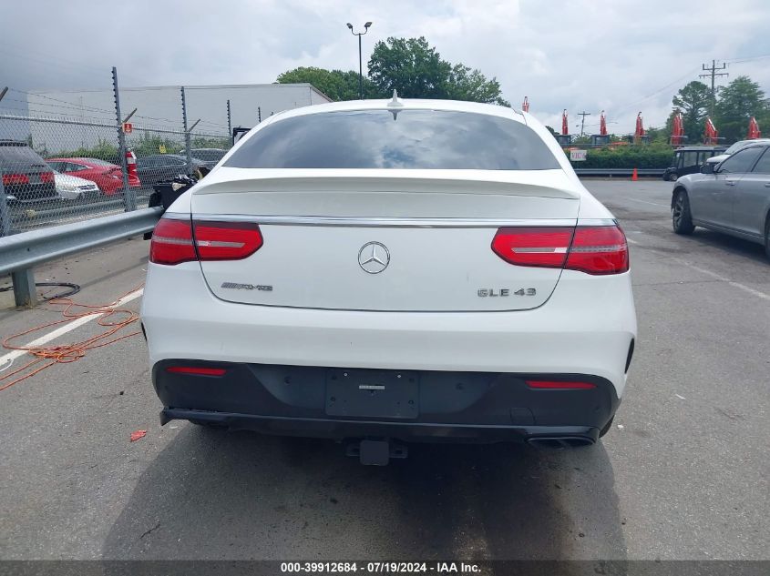 2019 Mercedes-Benz Amg Gle 43 Coupe 4Matic VIN: 4JGED6EB6KA153207 Lot: 39912684