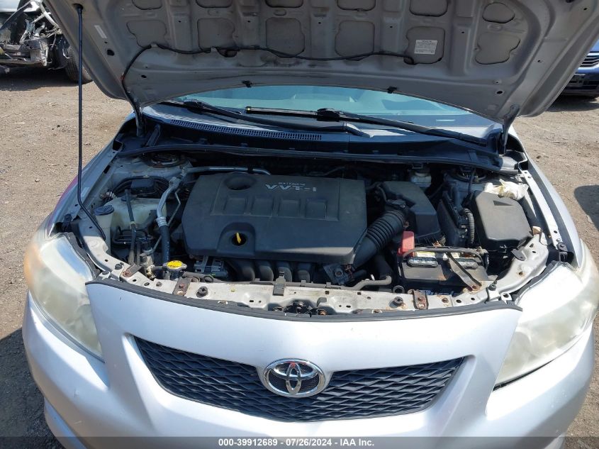 2010 Toyota Corolla Le VIN: 1NXBU4EEXAZ191683 Lot: 39912689