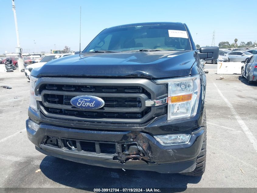 2022 Ford F-150 Xl VIN: 1FTEW1CPXNKE13817 Lot: 39912704