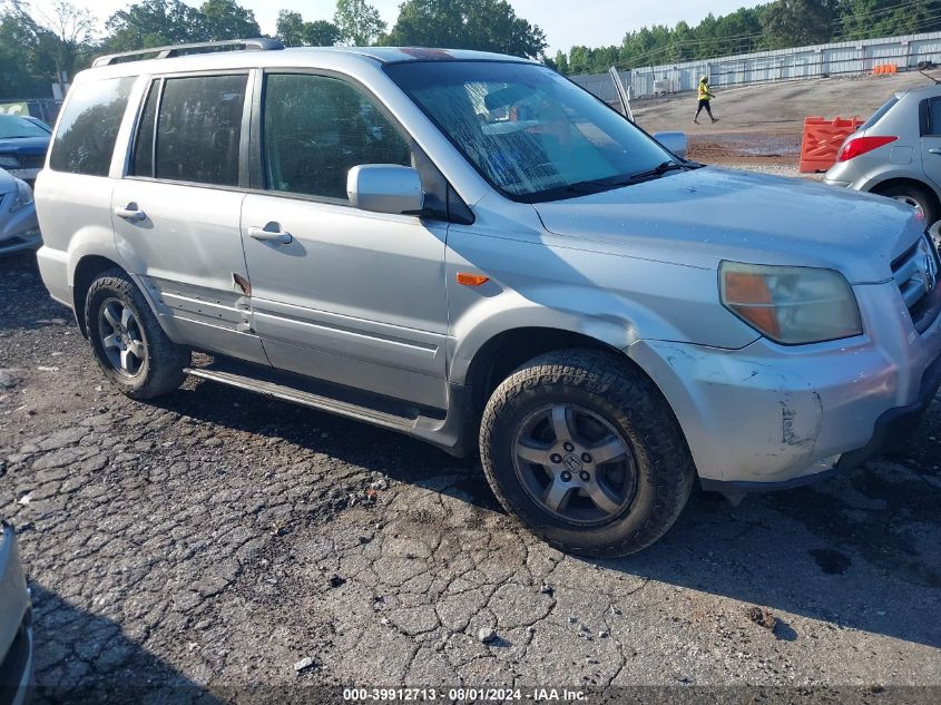 2006 Honda Pilot Ex-L VIN: 5FNYF28646B016900 Lot: 39912713