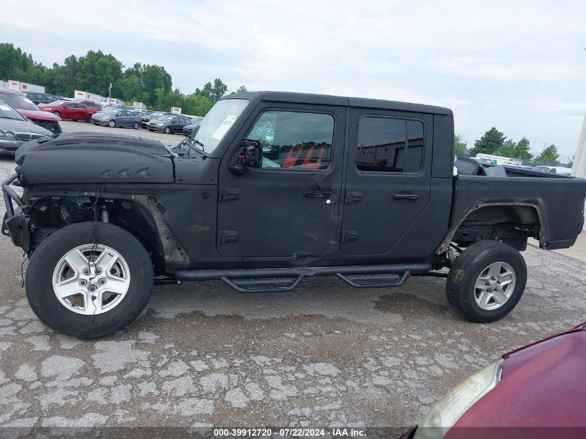 2021 Jeep Gladiator Sport S 4X4 VIN: 1C6JJTAG9ML604950 Lot: 39912720